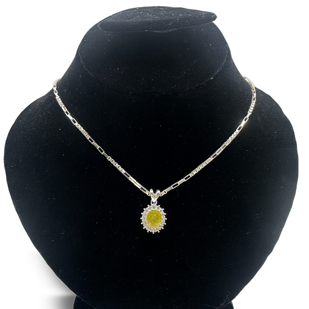 Yellow Sapphire - Halo Design Set