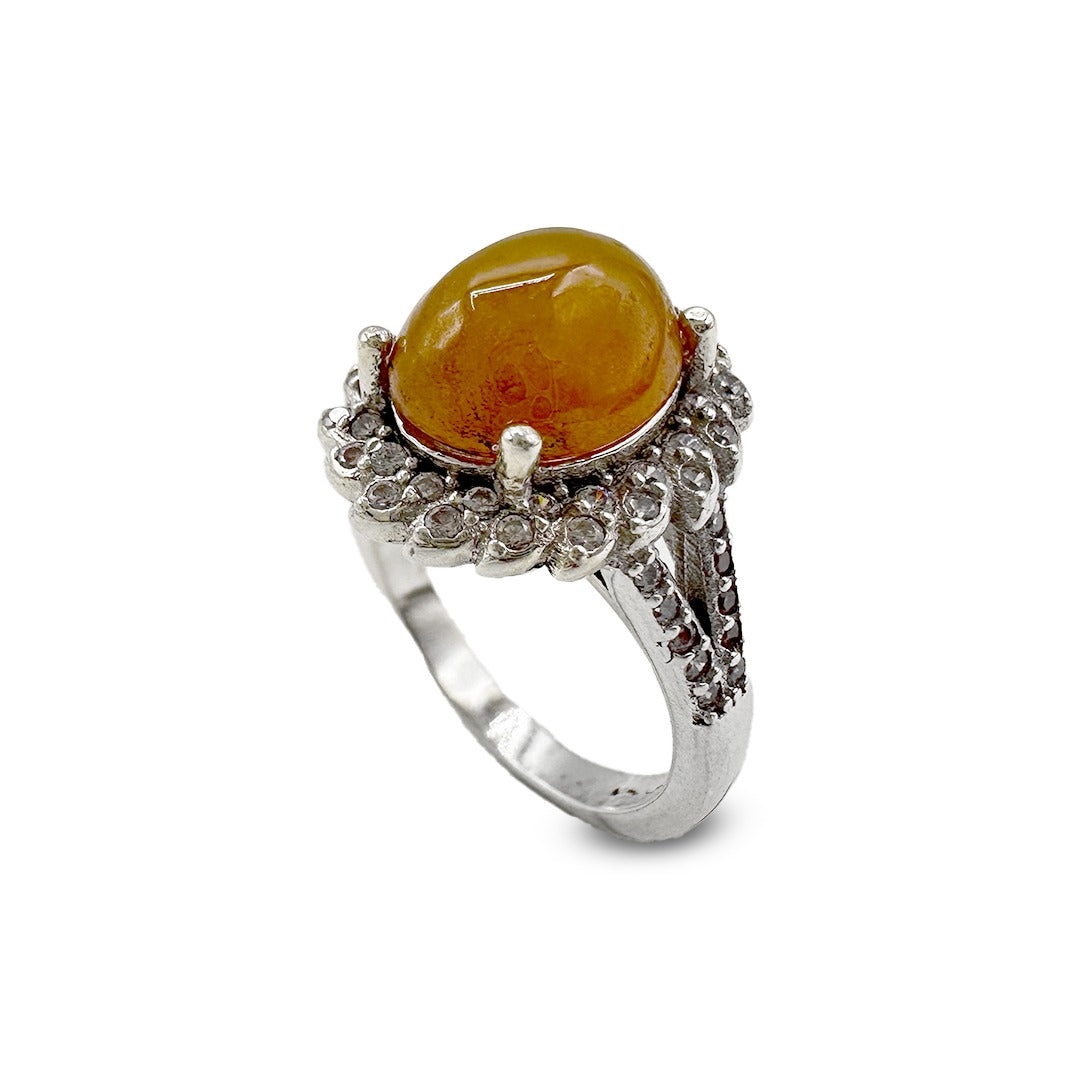 yellow-sapphire-women-ring-modern-flower-design-2