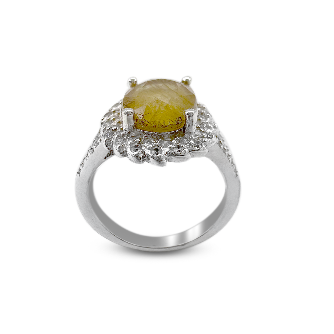 yellow-sapphire-women-ring-zircon-floral-design-2