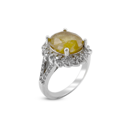 yellow-sapphire-women-ring-zircon-floral-design-1