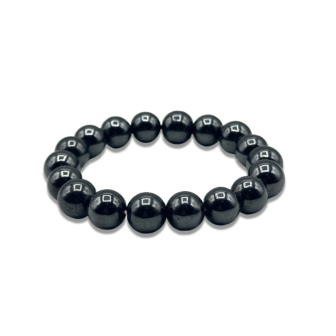 Hematite Bracelet - 12 mm