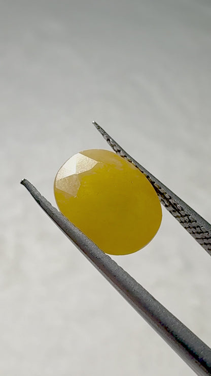 Lab Certified Yellow Sapphire - 5.4 crt
