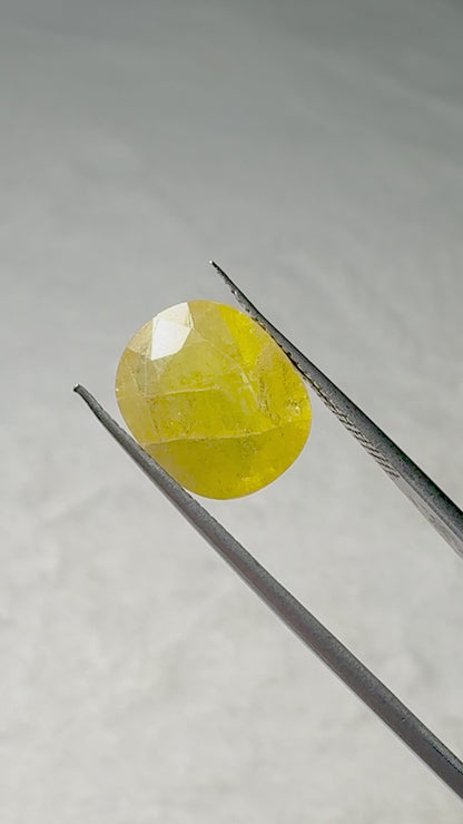 Lab Certified Yellow Sapphire - 6.4 crt