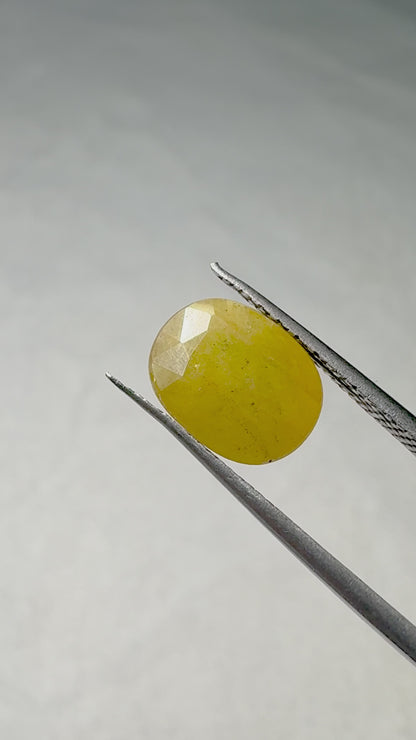 Lab Certified Yellow Sapphire - 6.1 crt