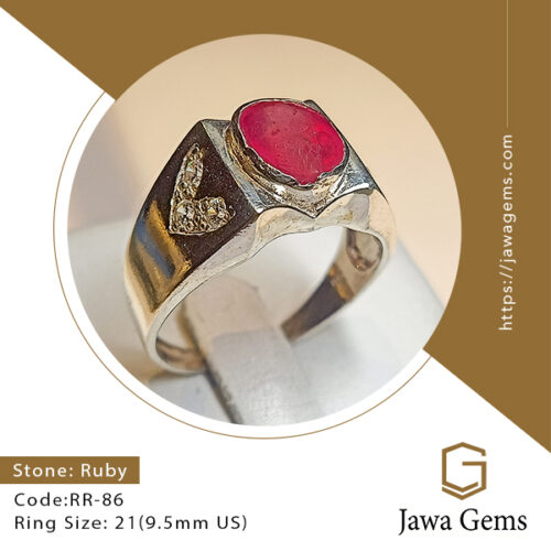 Ruby Gents Ring